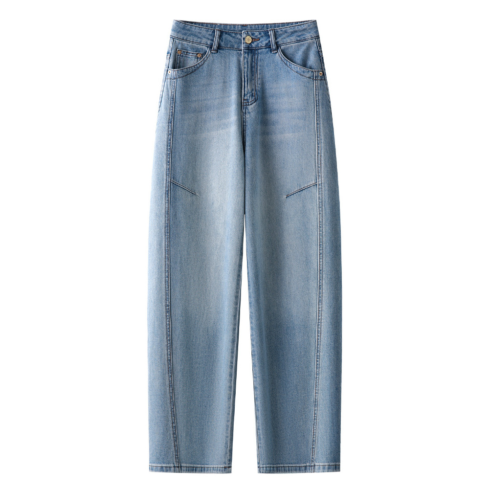 New Summer High - Waisted Blue Harlen Jeans