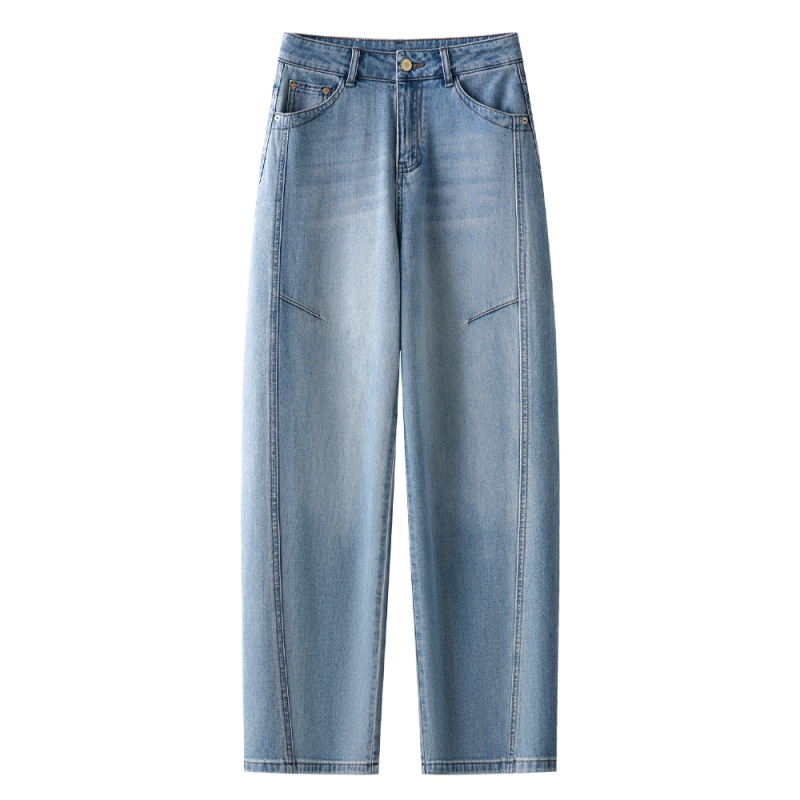 New Summer High - Waisted Blue Harlen Jeans