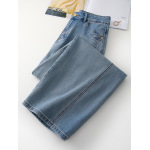 New Summer High - Waisted Blue Harlen Jeans