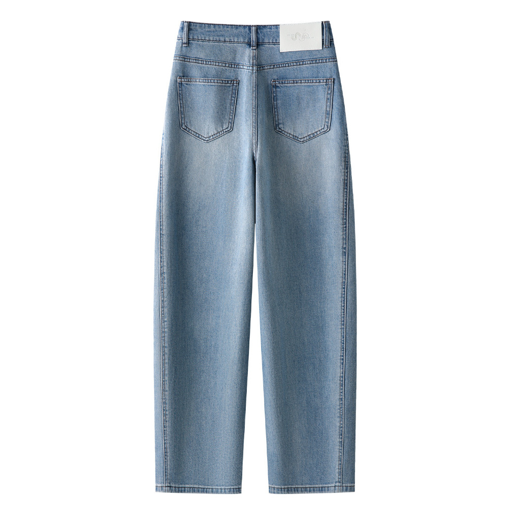 New Summer High - Waisted Blue Harlen Jeans