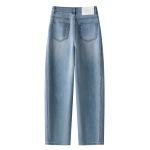 New Summer High - Waisted Blue Harlen Jeans
