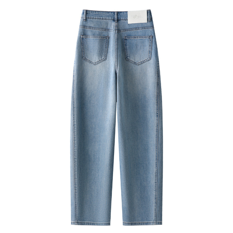 New Summer High - Waisted Blue Harlen Jeans