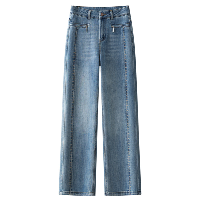 New Summer Thin Loose Straight - Leg Jeans