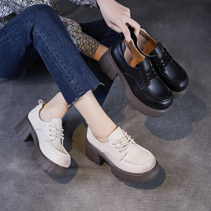 New Thick - Soled Height - Increasing Casual Loafers