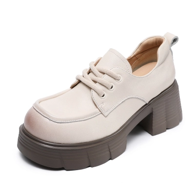 New Thick - Soled Height - Increasing Casual Loafers 02