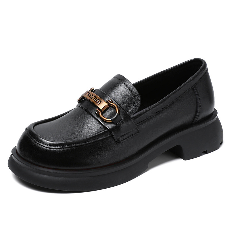 Retro Thick - Soled British - Style Casual Loafers