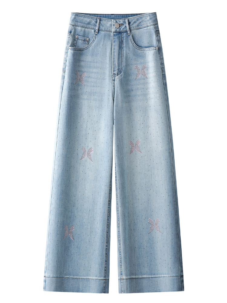 Summer Light - Colored Wide - Leg Pants and Straight - Leg Jeans