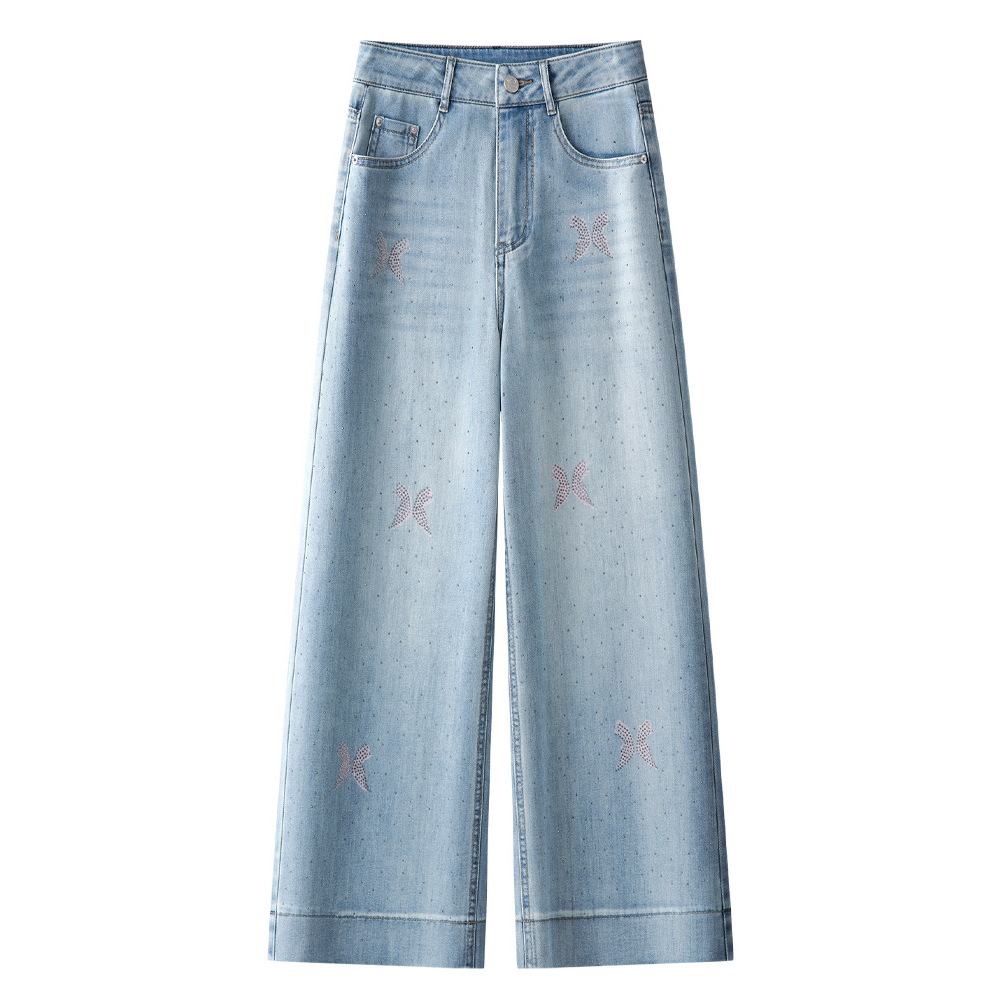 Summer Light - Colored Wide - Leg Pants and Straight - Leg Jeans