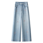 Summer Light - Colored Wide - Leg Pants and Straight - Leg Jeans