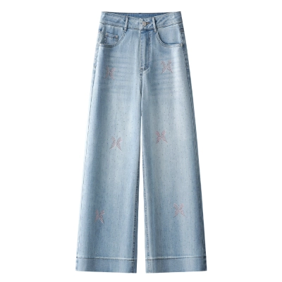 Summer Light - Colored Wide - Leg Pants and Straight - Leg Jeans 02