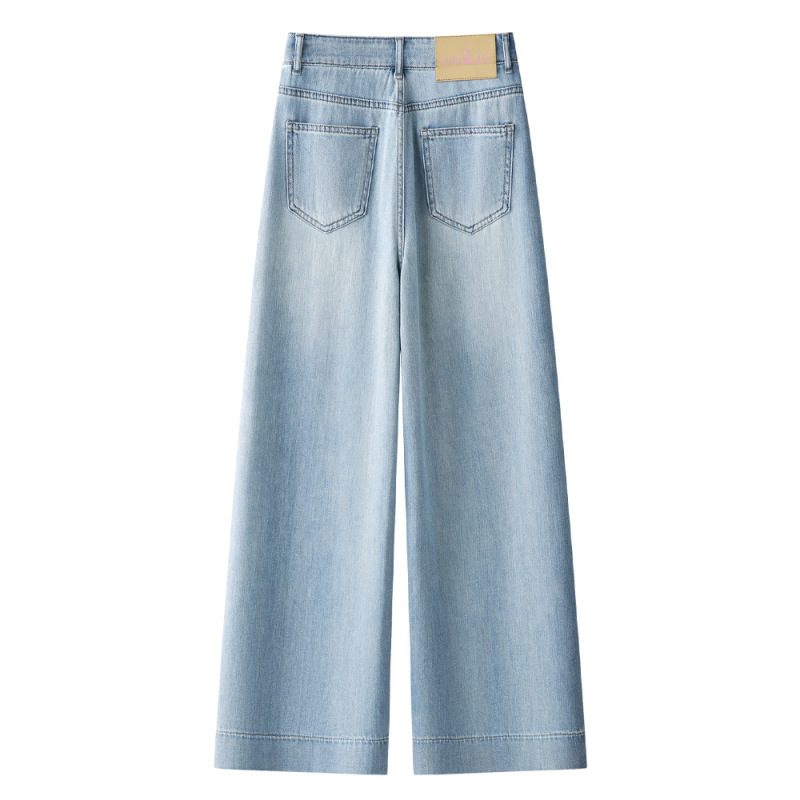 Summer Light - Colored Wide - Leg Pants and Straight - Leg Jeans