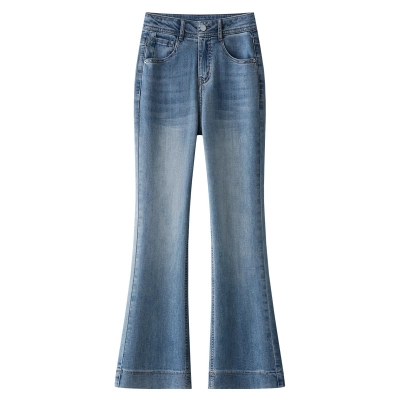 Summer Popular Skinny Slimming Slightly Flared Jeans 01