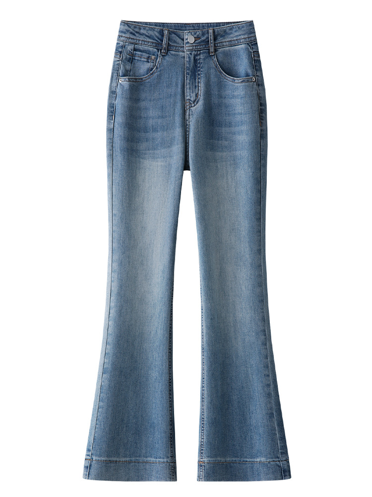 Summer Popular Skinny Slimming Slightly Flared Jeans