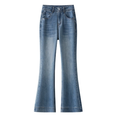 Summer Popular Skinny Slimming Slightly Flared Jeans 02