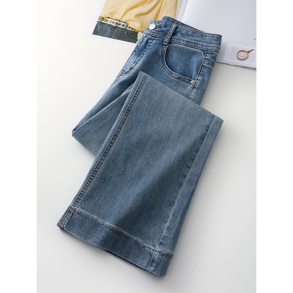 Summer Popular Skinny Slimming Slightly Flared Jeans