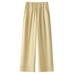 Summer Thin Loose Laid - Back Wide - Leg Pants