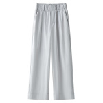 Summer Thin Loose Laid - Back Wide - Leg Pants