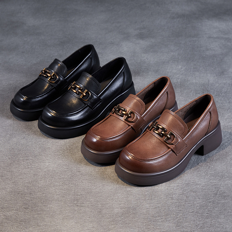 Comfortable and Non - Tiring Genuine Leather Loafers
