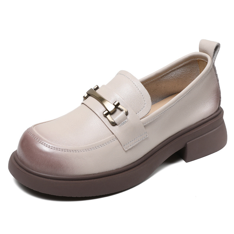 Metal - Clasp Casual and Versatile Women's Loafers