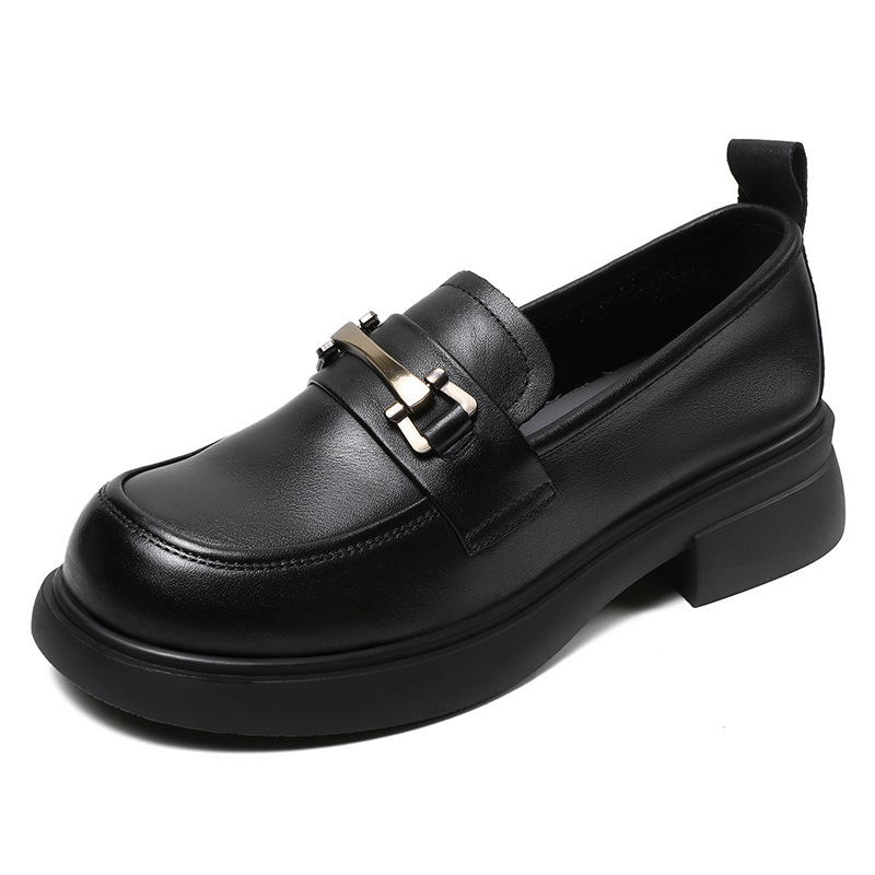 Metal - Clasp Casual and Versatile Women's Loafers