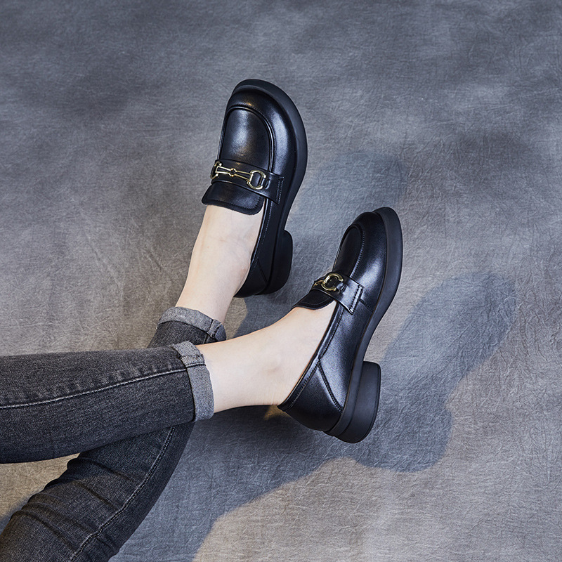 New British - Style Retro Women's Loafers