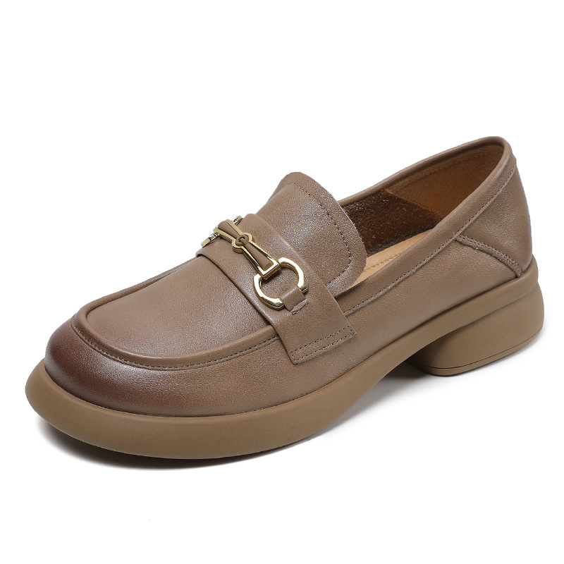 New British - Style Retro Women's Loafers