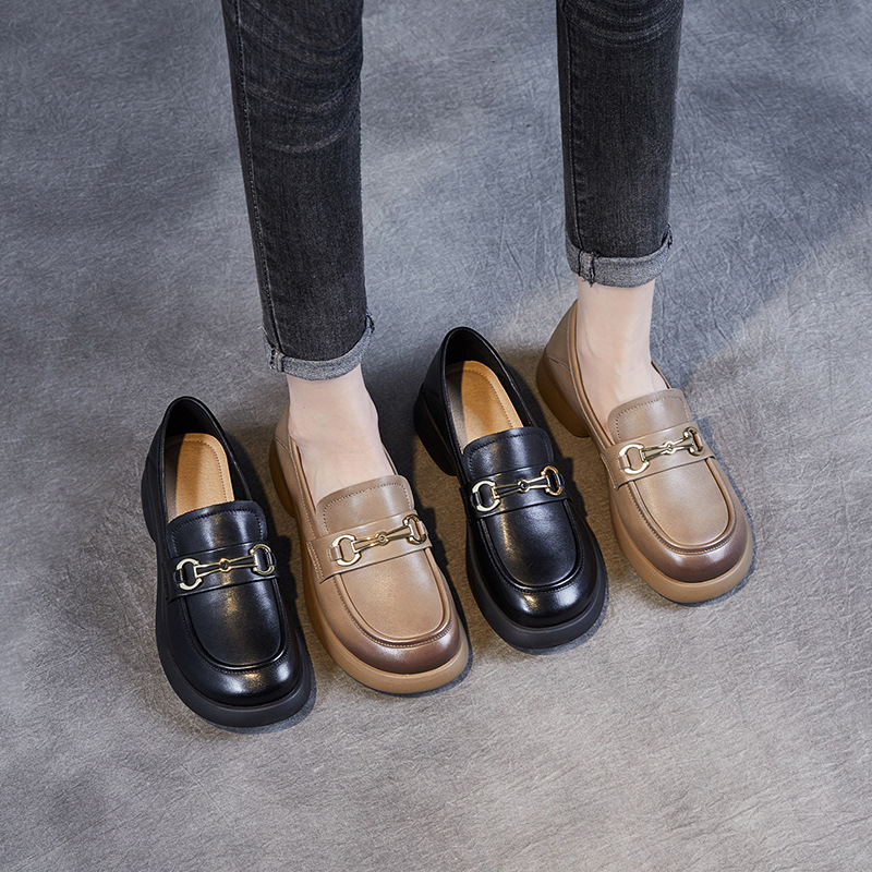 New British - Style Retro Women's Loafers