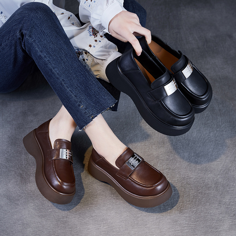 New British - Style Sponge Loafers