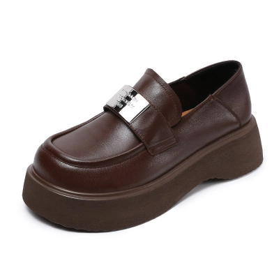 New British - Style Sponge Loafers 01