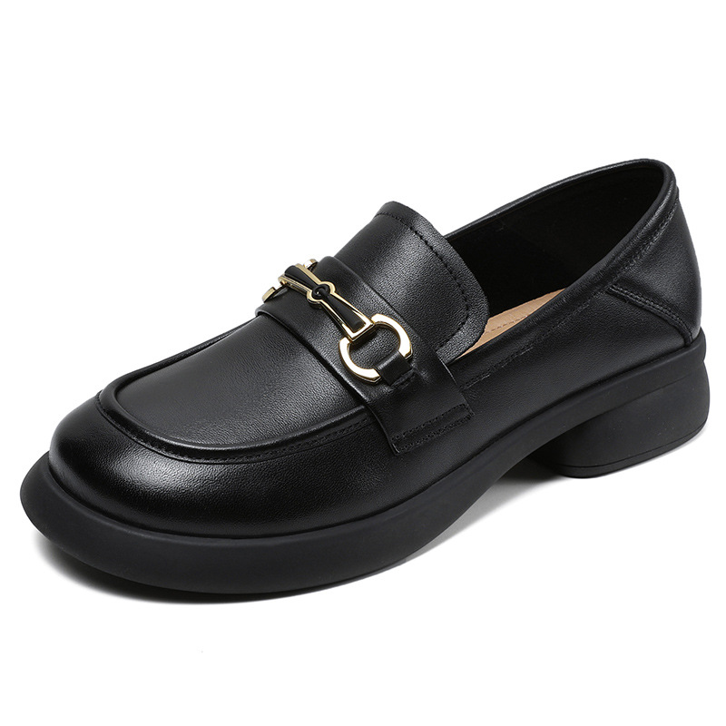 New Soft - Soled Genuine Leather Women's Loafers
