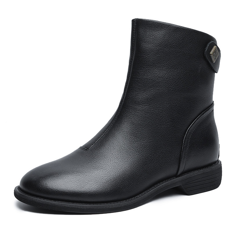 Pointed - Toe Slimming Flat Dr. Martens Boots