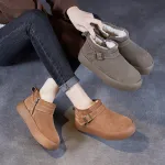 New Winter Style Versatile Fleece - Lined Low - Top Snow Boots