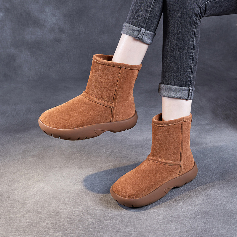 Thick - Sole High - Top Extra - Thickened Fleece - Lined Snow Boots