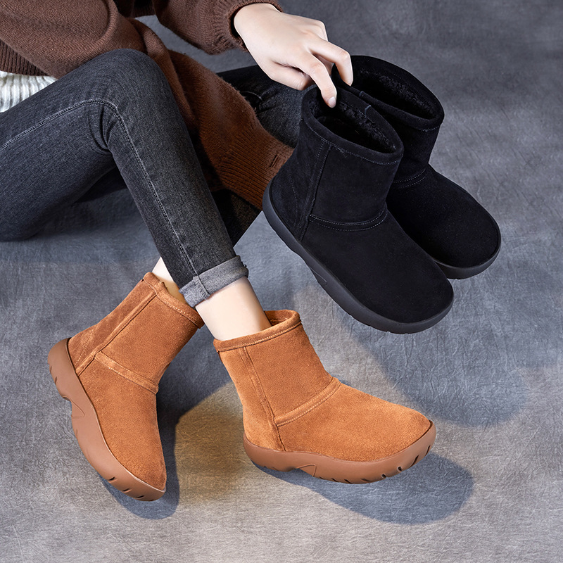 Thick - Sole High - Top Extra - Thickened Fleece - Lined Snow Boots