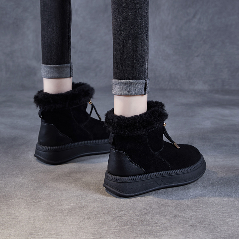 Winter Fleece - Lined and Thickened Warm Tube - Style Snow Boots