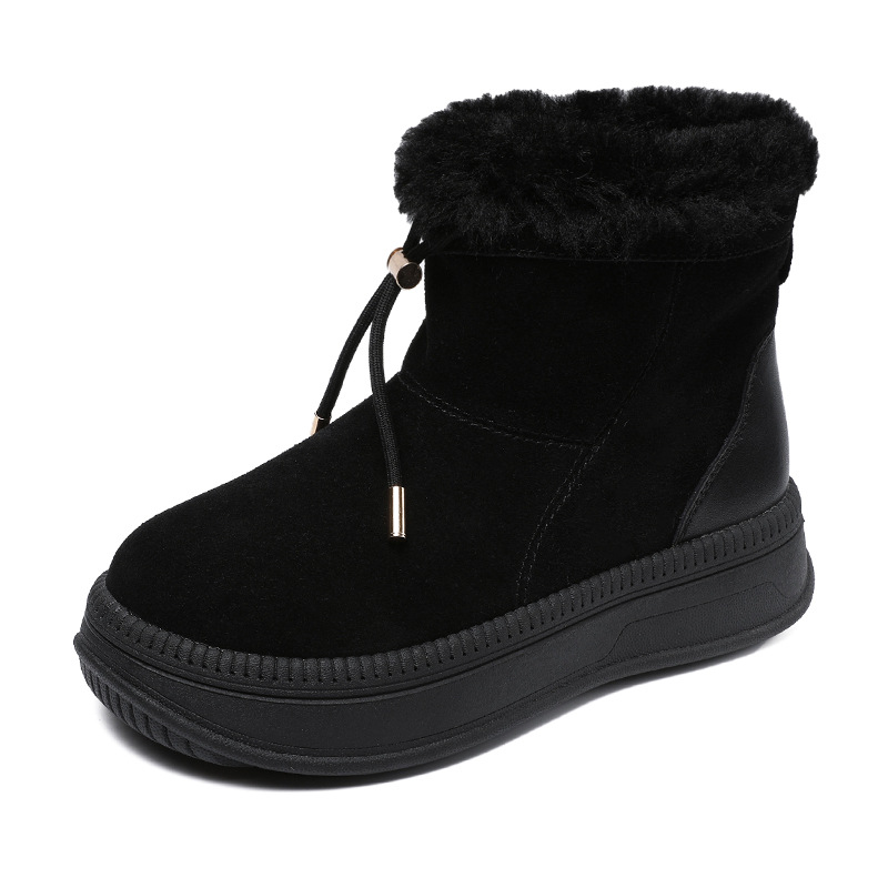 Winter Fleece - Lined and Thickened Warm Tube - Style Snow Boots