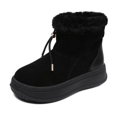 Winter Fleece - Lined and Thickened Warm Tube - Style Snow Boots 02