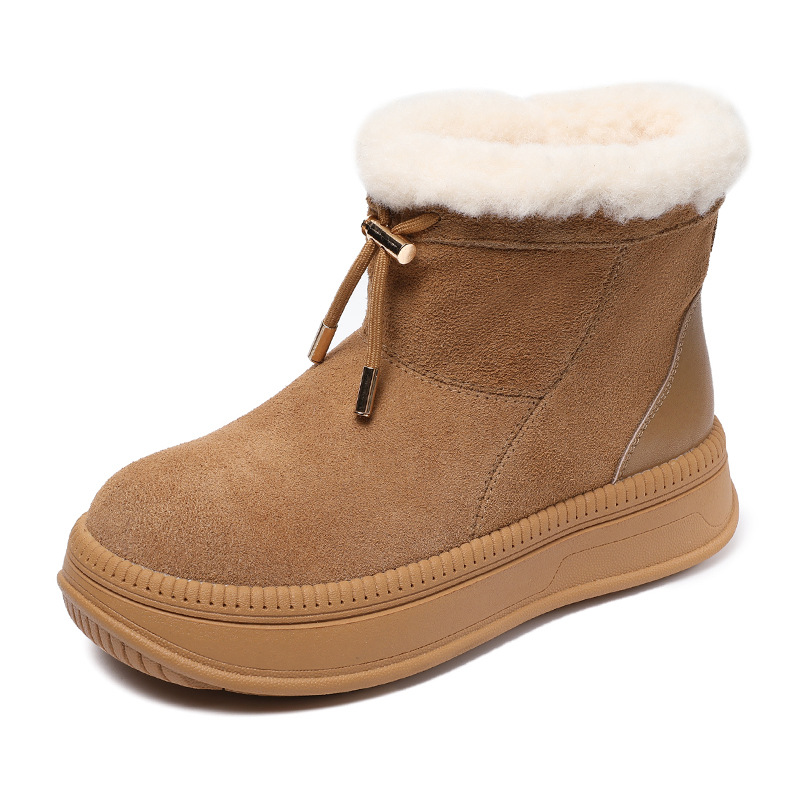 Winter Fleece - Lined and Thickened Warm Tube - Style Snow Boots