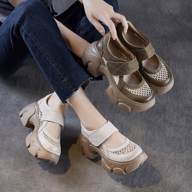 Women's Mesh Breathable Open - Toe Roman Sandals for Outdoor Wear