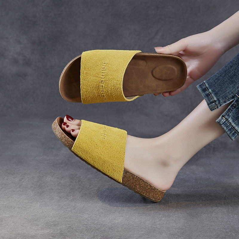 Birkenstock Ankle - strap Retro Platform Thick - soled Slippers