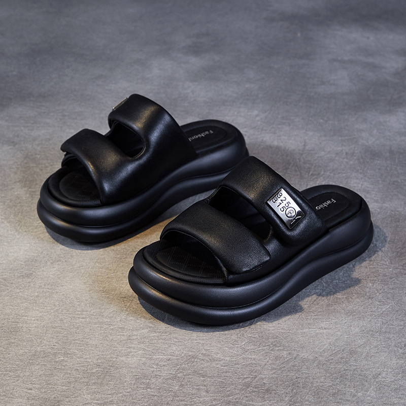 New Summer Velcro Flip - flops