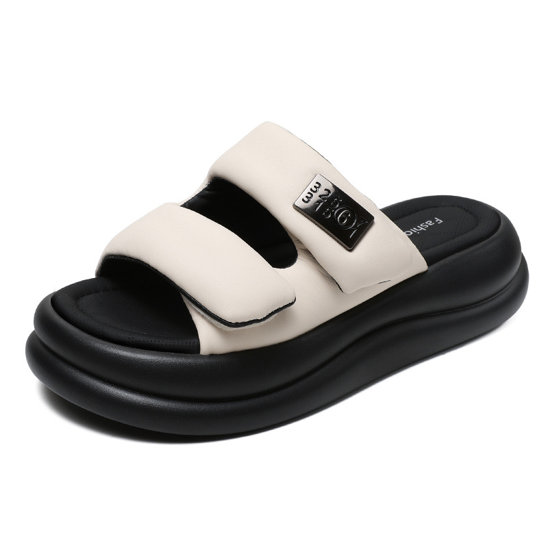 New Summer Velcro Flip - flops