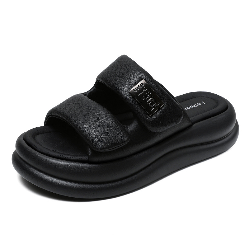 New Summer Velcro Flip - flops