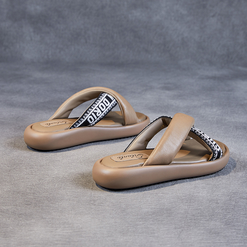 Versatile Flat Beach Casual Slippers for Women