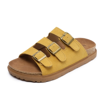 Women's Genuine Leather Birkenstock - style Sandals 02