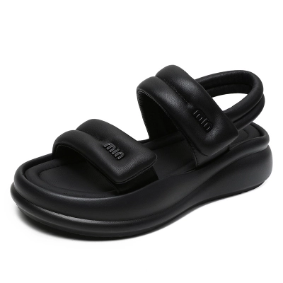 Women's Platform Velcro Toe - cap Sandals 01