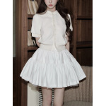 Ballet Style Double-Layer Tulle Skirt