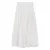 Crafted Washed Cotton Midi Skirt