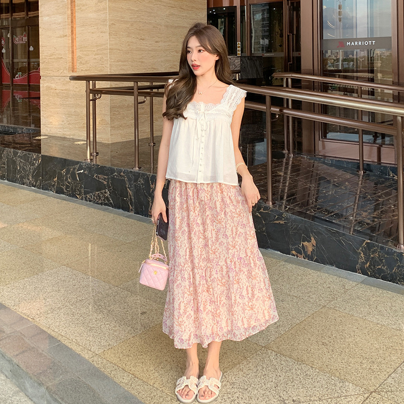 Designed Summer High - Waist Slim Skirt