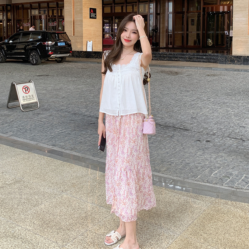 Designed Summer High - Waist Slim Skirt